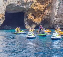 Jet skiing in Javea