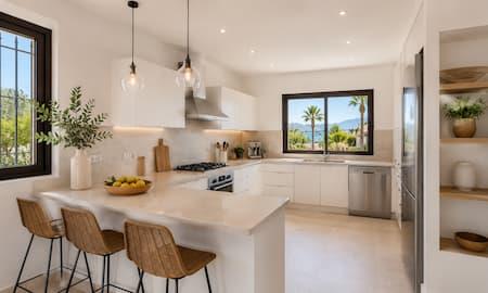 Cocina moderna y completa