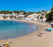 L'Ampolla Strand Moraira Costa Blanca